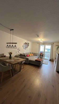 Nachmieter für 3 Zimmer-Neubauwohnung mit Balkon, Keller und Duplex Stellplatz gesucht