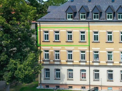 Attraktive 3-Zimmer-Wohnung im Altbau in Chemnitz-Kappel mit solider Vermietung