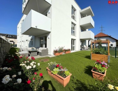 Erstbezug/Neubau Familienwohnung mit Top-Ausstattung und Garten