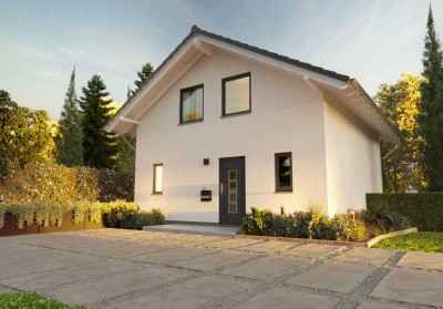 Ein Zuhause, das Geschichten schreibt – individuell und massiv gebaut für Ihre Zukunft.Bauplatz real