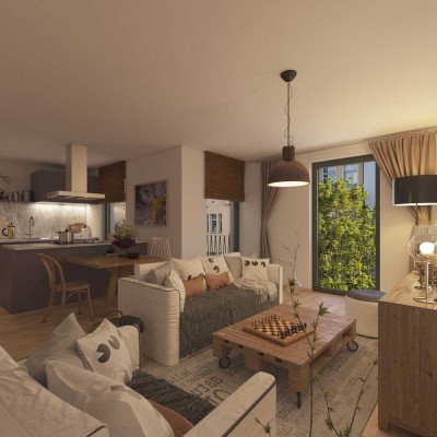 *Erstbezug Neubau KfW 40* Balkon / Tageslichtbad / keine Index- oder Staffelmiete