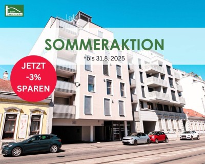 Erstbezug mit Terrasse und hochwertiger Küche nahe Kagraner Platz! Top Ausstattung und Klima-Vorbereitung!