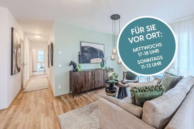 Wohnen mit Flair am Fluss - 87 m² großer Wohn(T)raum direkt am Rhein!
