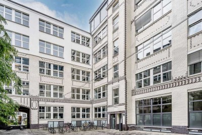 Sicher Wohnen in einer Gated Community! Traumhaftes und modernes 4-Zimmer-Loft in Berlin-Mitte