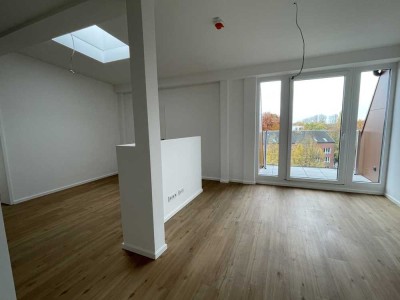 Moderne 3-Zimmer Neubau-Dachgeschosswohnung mit Balkon in Hamburg-Lurup
