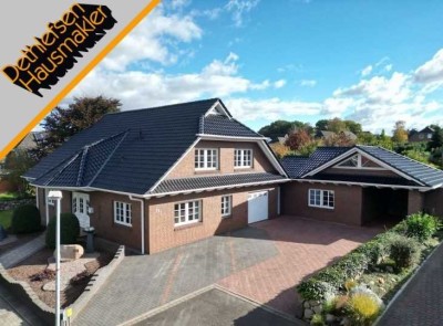 Verkauf eines individuellen Landhauses im 1a Zustand in Dorflage nahe dem Nord-Ostsee-Kanal bei Burg