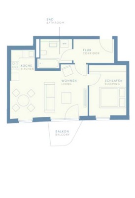 Moderne Neubauwohnung in Erding – Erstbezug mit Balkon, Tiefgarage & Top-Ausstattung
