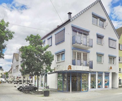 Attraktives Wohn- und Geschäftshaus in bester Lage der Fußgängerzone von Rottenburg