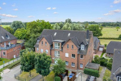 Tolle 2-Zimmer-Wohnung mit Tiefgaragenstellplatz und Wasserblick in Ritterhude