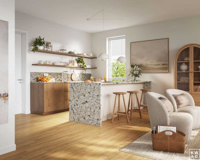 2-Zimmer, Neubau, Loggia, Aufzug