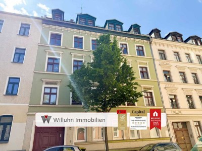 *Denkmalschutz* Helle Dachgeschosswohnung I 2 Zimmer I Tageslichtbad I Gemeinschaftsgarten