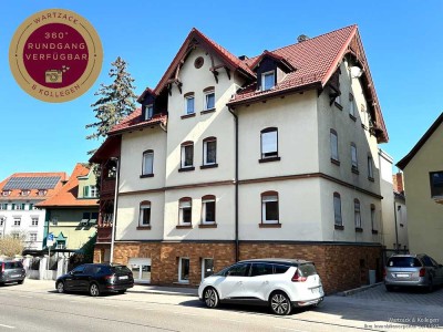 gemütliche 
4,5-Zimmer-Dachwohnung
zwischen Stadtpark & Marktplatz