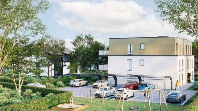 Helle Erdgeschosswohnung mit 3 Zimmern im Neubau