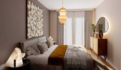 Doppelhaushälfte mit Terrasse und Garten