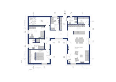 Exklusiver lichtdurchfluteter Neubau aus dem Hause Bien Zenker-inkl. Grundstück