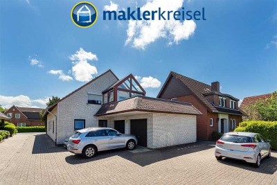 Top-Lage in Hafennähe von Neuharlingersiel: 2 Häuser = 4 Wohnungen!