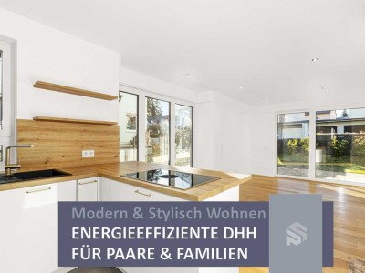 Moderne DHH mit neuwertiger EBK | Ein Traum für Paare und Familien