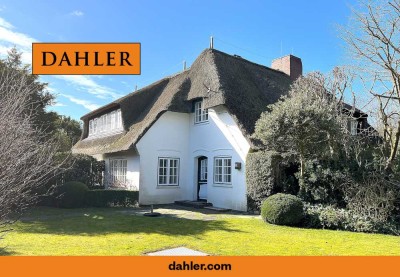 Versteckt gelegenes Reetdach-Domizil
