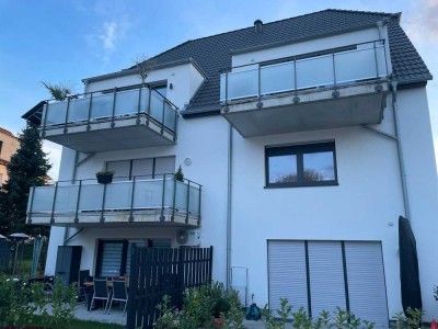 Neubau aus 2023: 2-Zimmer-Wohnung mit Terrasse und Gartennutzung