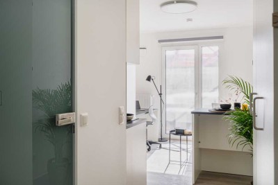 Modernes vollmöbliertes Studierendenapartment in Unterföhring