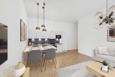 Viel Platz zum Entfalten! Neubauwohnung mit EBK