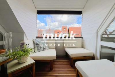 Exklusive Dachgeschosswohnung in der Ulmer Stadtmitte
