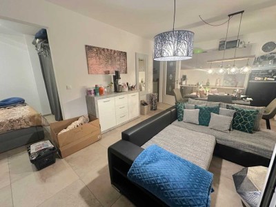 Gut geschnittene 1-Zimmer-Wohnung mit Garten