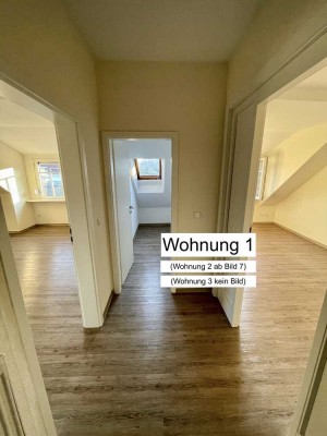 Drei Wohnungen in Ochsenfurt zu vermieten (siehe Beschreibung, exemplarisch Wohnung 1)