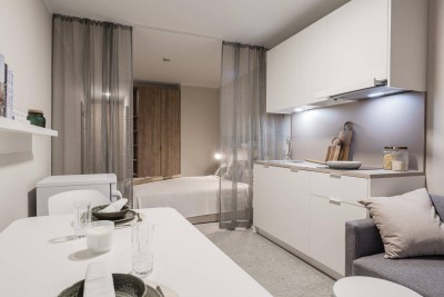 JONN-Y möbliertes Apartment / Pauschalmiete inkl. Gym, Sauna, Dachterrasse, Community Area, Internet etc.! 7 Min. zum Stephansplatz!