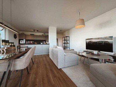 Wenn Gemütlichkeit auf stimmungsvollen Neubau trifft.