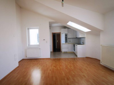 Große 1-Zimmer DG-Wohnung mit Lift und Terrasse!