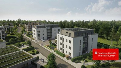 Moderne Neubauwohnung im neuen Wohnquartier in Heepen!