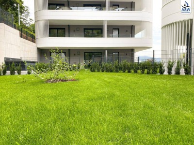 Neuwertig: Gartenwohnung am Pöstlingberg mit ca. 50 m² Wohnfläche, ca. 17 m² Terrasse und ca. 30 m² Garten in absoluter Ruhelage