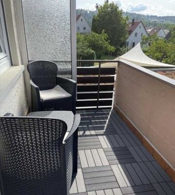 Geschmackvolle 2-Zimmer-Wohnung mit Balkon und Einbauküche in Gerlingen