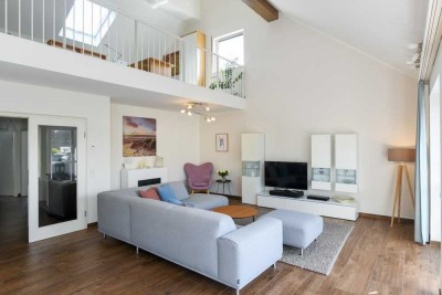 Traumhaft schöne 5-Zimmer-Maisonettewohnung mit 3 Dachterrassen und 2 Tiefgaragenstellplätzen