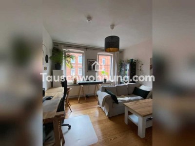 Tauschwohnung: Suchen 3 Z.-Wohnung und bieten 2 Z.-Wohnung mit Südbalkon