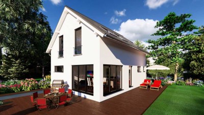 Raumwunder_Planidee 1-18 mit 260qm Grundstück in der Baustufe  TH=Technikfertig