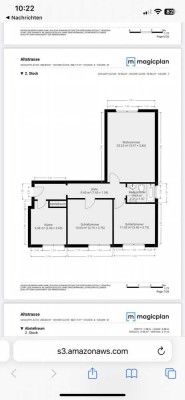 Renovierte 3,5 Raum Wohnung mit Blick ins Grüne