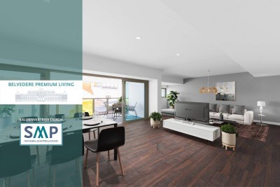 Belvedere Premium Living: 4-Zi. DG-Whg. mit Freiflächen