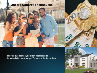 ideale Gelegenheit für zwei Baupartner, sei es für Familien oder Freunde