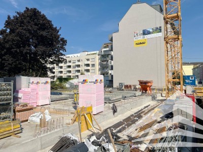 Zügiger Baufortschritt! "PILLmein" - 4 Raumwohnung mit 19 m² Balkon (Top 2.12)