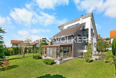 Einfamilienhaus mit architektonischer Raffinesse – außergewöhnlich, modern und lichtdurchflutet