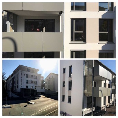 Neubau, 4-Zim. teilmöblierte Wohnung, 90 qm, mit Balkon, Einbauküche,  Garage, 71332 Waiblingen