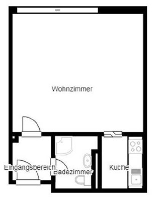 � Helle 1-Zimmer-Wohnung mit Einbauküche & Stellplatz – Bezug ab 01.10.2025 �