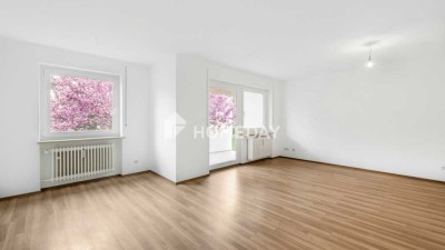 Wohlfühlen leicht gemacht – Drei Zimmer mit Loggia und ohne Durchgangszimmer