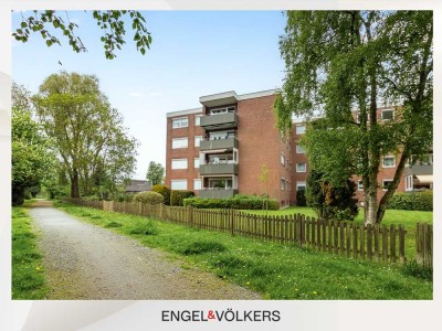 Ruhig gelegene Wohnung mit modernem Bad und Südbalkon
