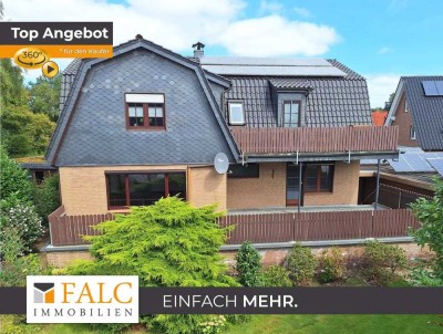 Sehr gepflegtes Zweifamilienhaus mit hellen Räumen in wunderbarer Lage von Heinbockel