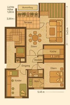 Diskreter Verkauf ohne Provision: Helle und gut aufgeteilte 4 Zimmer Wohnung
