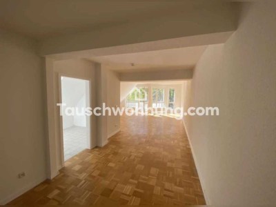 Tauschwohnung: Großzügige Wohnung mit Balkon im Grünen