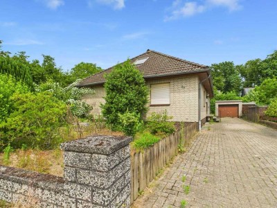 Familienfreundlicher Bungalow 
mit Vollkeller und Ausbaureserve